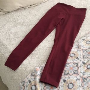 Zella maroon leggings